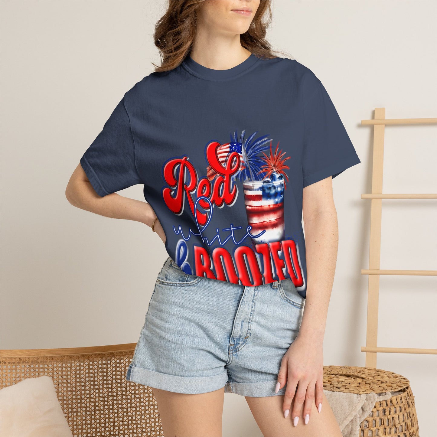 Red White & Boozed Patriotic T-Shirt