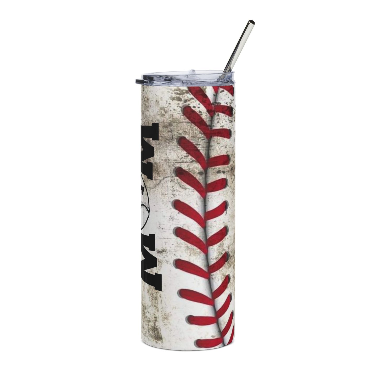 Baseball Mom 20oz Stainless Steel Tumbler