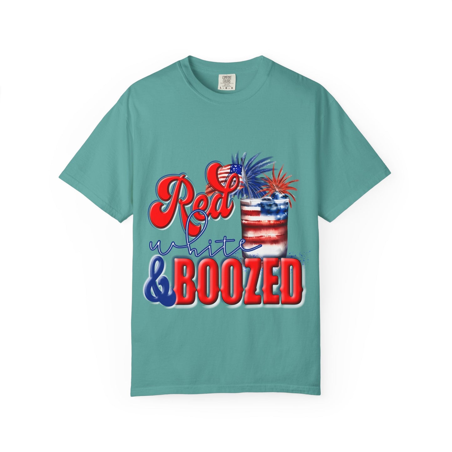 Red White & Boozed Patriotic T-Shirt