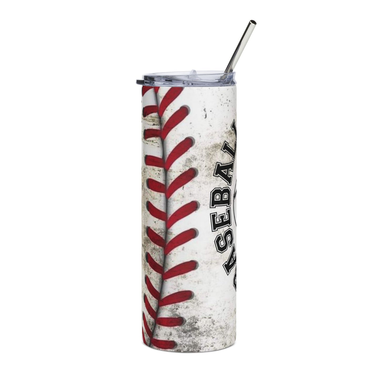 Baseball Mom 20oz Stainless Steel Tumbler