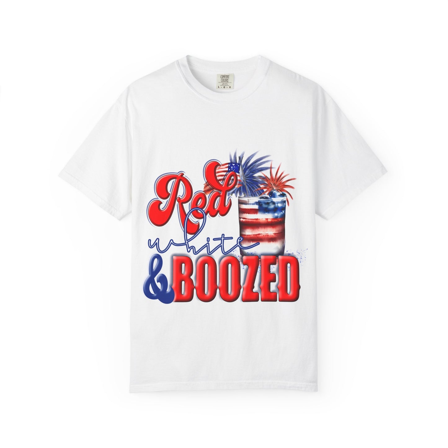 Red White & Boozed Patriotic T-Shirt